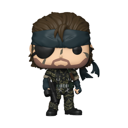 Funko Pop Metal Gear Solid Naked Snake Big Boss Exclusive # 1159 Games Protector