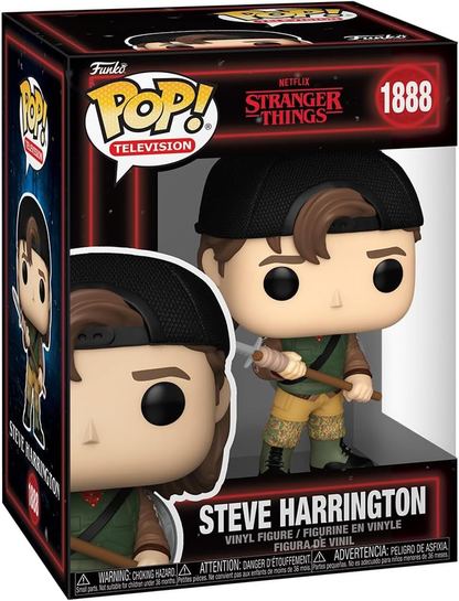 Funko POP! TV: Stranger Things Season 5 - Steve # 1888 TV Vinyl Figure NEW UK
