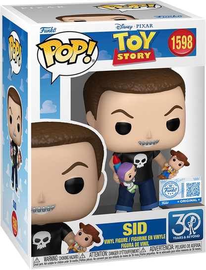 Funko Pop! Disney: Toy Story 30Th - Sidney Sid - Movie Exclusive Vinyl Protector