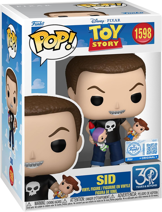Funko Pop! Disney: Toy Story 30Th - Sidney Sid - Movie Exclusive Vinyl Protector