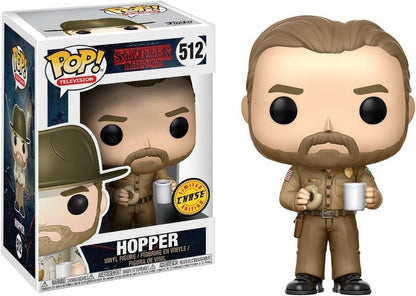 Pop Stranger Things - Chief Hopper Limited Edition Chase Funko Vinyl Figure 512