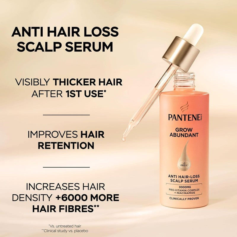 Pantene Grow Abundant Anti-Hair Loss Scalp Serum 60Ml. Grow Thicker