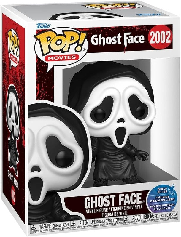 Funko Pop Ghost Face -Edge Sitter # 2002 Scream Movies Vinyl Figure Collectable