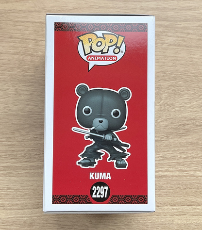 Funko Pop Afro Samurai Kuma # 2297 Exclusive Anime Vinyl Figure UK + Protector