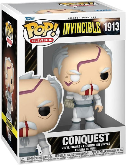 Funko Pop Invincible Conquest Chase #1913 Rare Anime Vinyl Figure + Protector UK