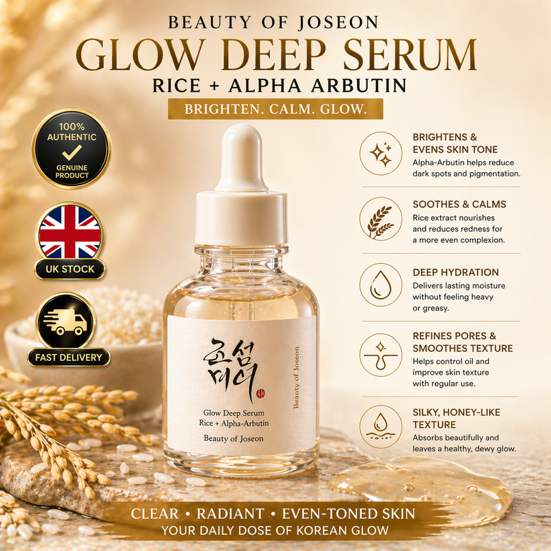 Beauty Of Joseon Glow Deep Serum Rice Alpha Arbutin 30ml Korean Skincare Bright