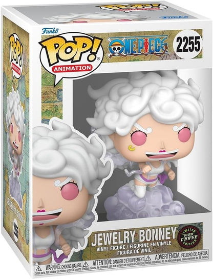 Funko Pop Jewelry Bonney 2255 Chase One Piece Animation Egghead Vinyl+ Protector