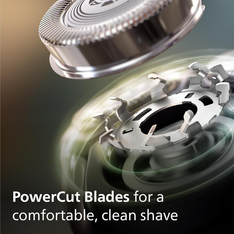 Philips Electric Shaver 3000 Series - Wet & Dry Electric Shaver for Men Cordless