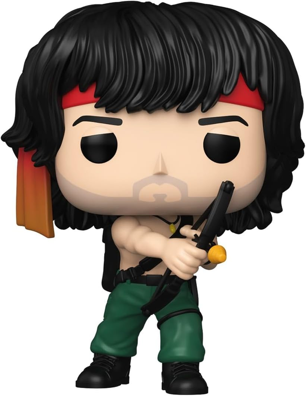 Funko POP! Movies: Rambo S2- John Rambo W/Bow - Collectable Vinyl Figure