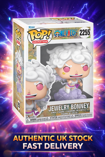 Funko Pop Jewelry Bonney 2255 Chase One Piece Animation Egghead Vinyl+ Protector