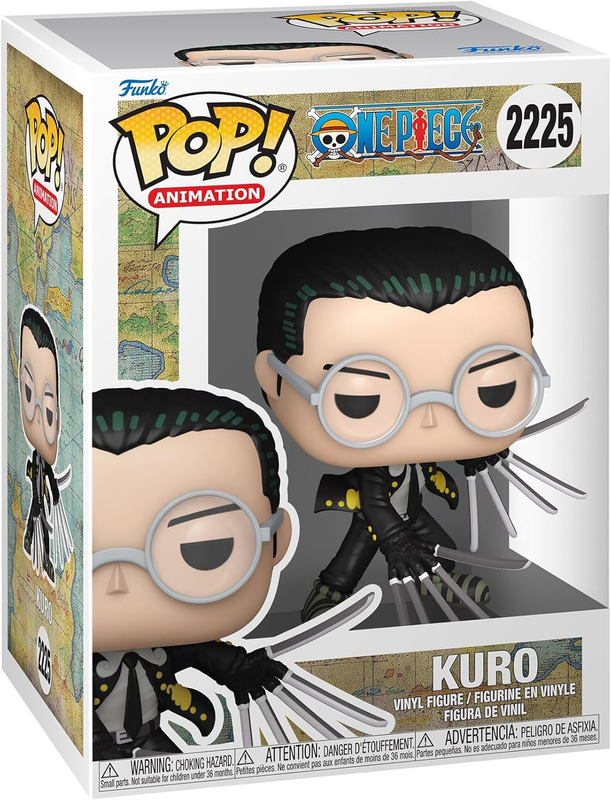 Funko Pop! Captain Kuro #2225 One Piece Animation Vinyl Figure NEW