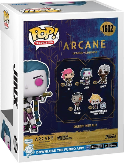 Funko Pop Arcane League Of Legends Jinx #1602 Animation Netflix Vinyl Figure NEW