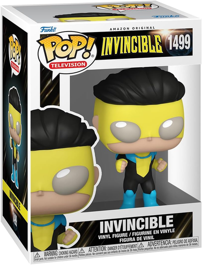Funko Pop Television Invincible Mark Grayson #1499 Official Vinyl + Protector UK
