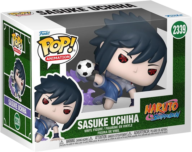Funko POP! Animation: Naruto Shippuden Football - Sasuke # 2339 -Vinyl Figure