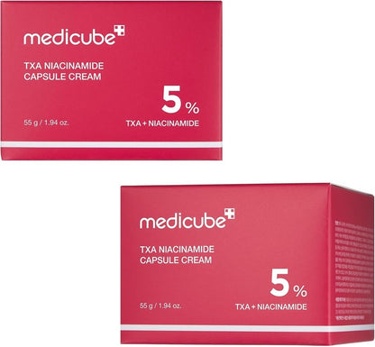 Medicube TXA Niacinamide Capsule Cream 55m Tone Brightening Korean Skincare Glow