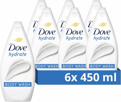 Dove Nourishing Body Wash Soft Smooth Creamy Gentle Skin Cleanser Pack