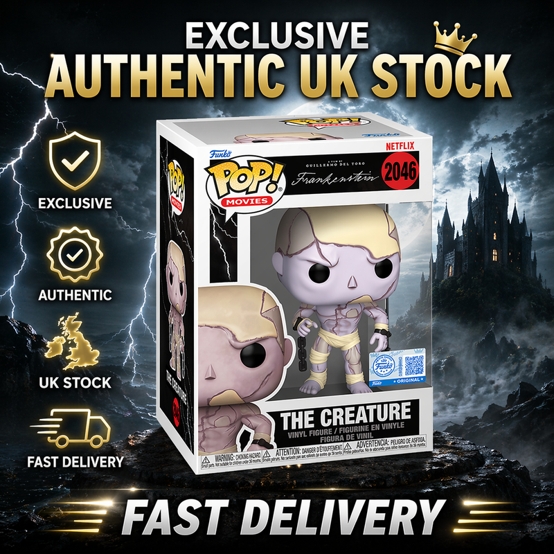 Funko Pop Frankenstein Creature 2046 Exclusive Movies Collector Vinyl -Protector