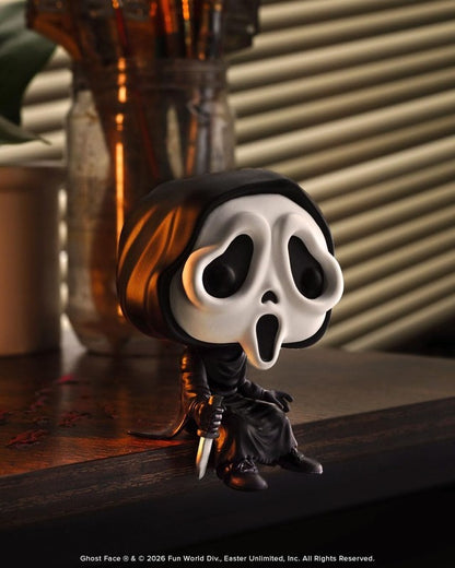 Funko Pop Ghost Face -Edge Sitter # 2002 Scream Movies Vinyl Figure Collectable