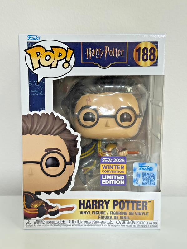 Funko Pop! Harry Potter Quidditch #18 Winter Convention Exclusive Movies + Case