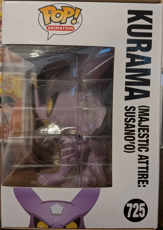 Funko Pop Naruto Shippuden Kurama Susanoo 725 6” Exclusive Anime Vinyl+Protector