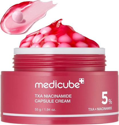 Medicube TXA Niacinamide Capsule Cream 55m Tone Brightening Korean Skincare Glow