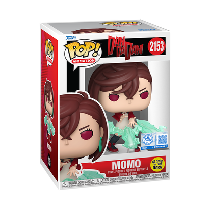 Funko Pop Dandadan Momo Glow In The Dark #2153 Special Edition Anime w/Protector