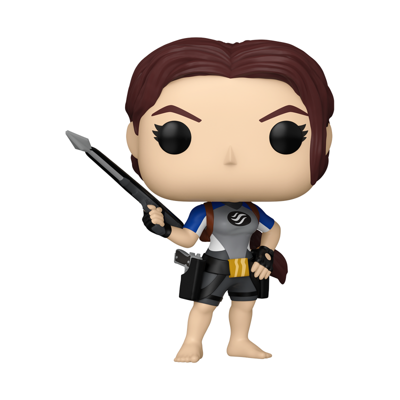 Funko Pop Tomb Raider 2 Lara Croft Diving Suit #1193 Exclusive Games Vinyl +Case