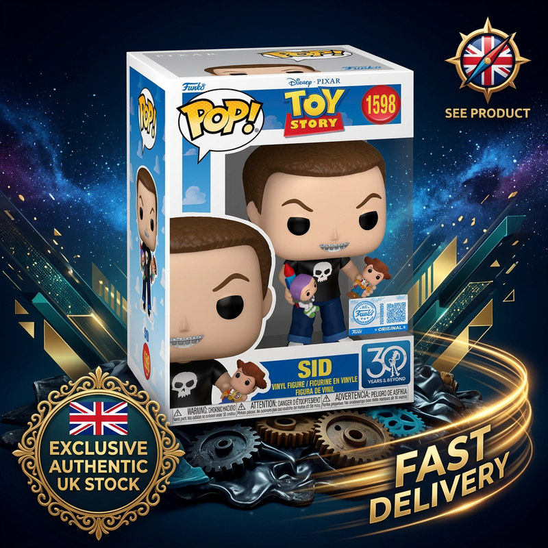 Funko Pop! Disney: Toy Story 30Th - Sidney Sid - Movie Exclusive Vinyl Protector