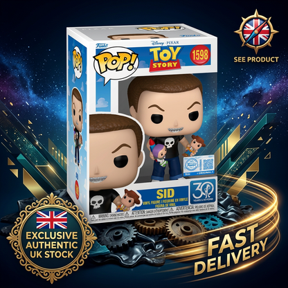 Funko Pop! Disney: Toy Story 30Th - Sidney Sid - Movie Exclusive Vinyl Protector