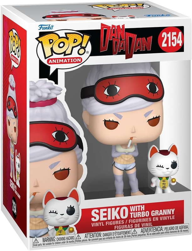 Funko Pop Dandadan Seiko & Turbo Granny Buddy #2154 Exclusive Anime + Protector