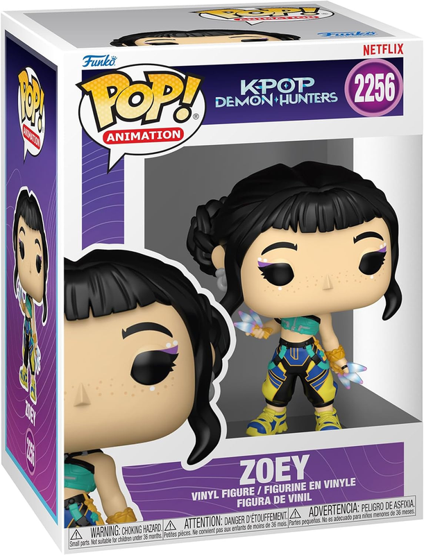 Funko Pop Animation: Kpop Demon Hunters - Zoey - Collectable Vinyl Figure - 2256