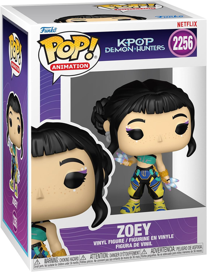 Funko Pop Animation: Kpop Demon Hunters - Zoey - Collectable Vinyl Figure - 2256