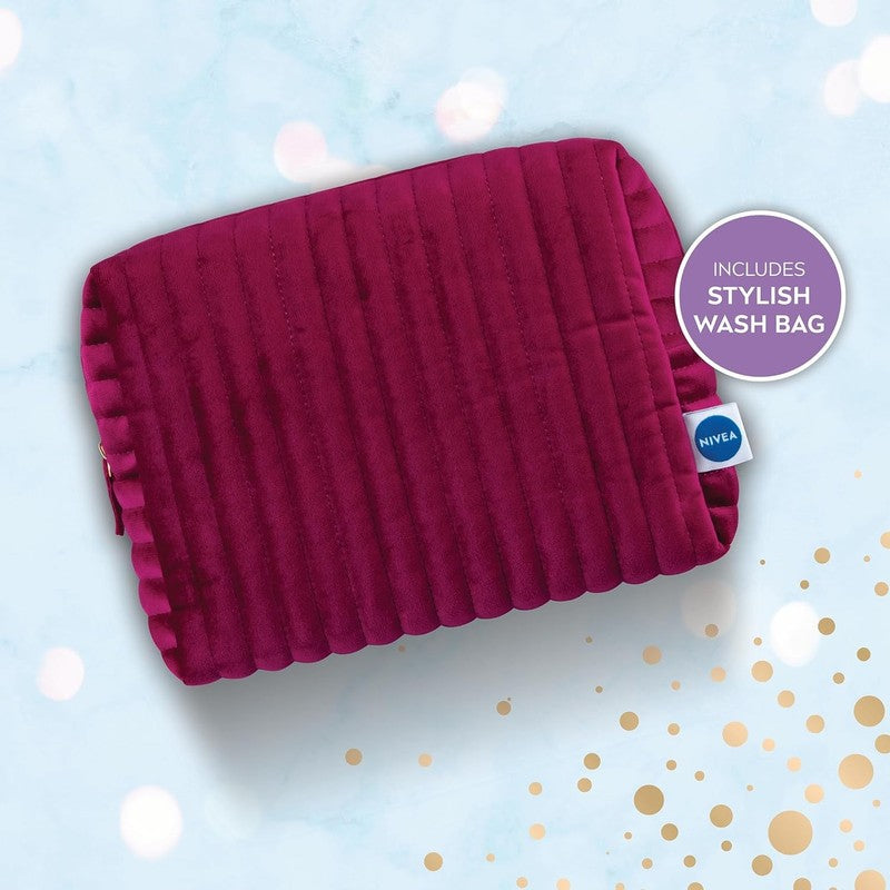 NIVEA Moisturising Moments of Joy Gift Set – Women'S Gift Set with Cosmetic Bag