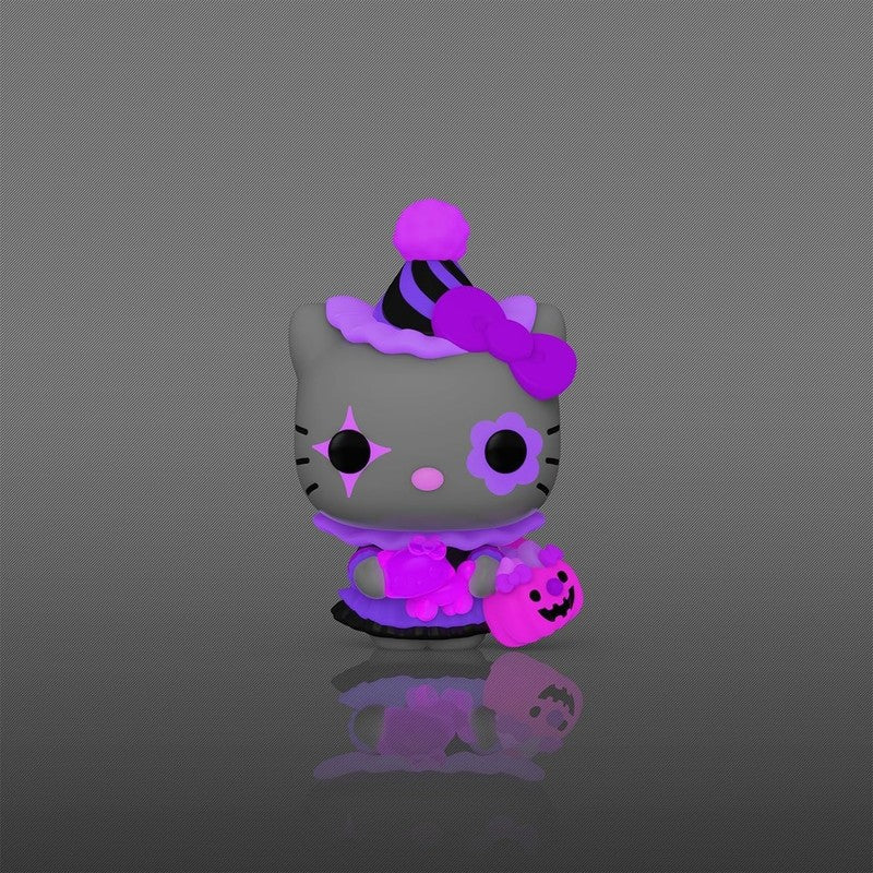 Funko Pop Sanrio Hello Kitty Spooky #155 Chase Cat Balloon Halloween Vinyl +Case