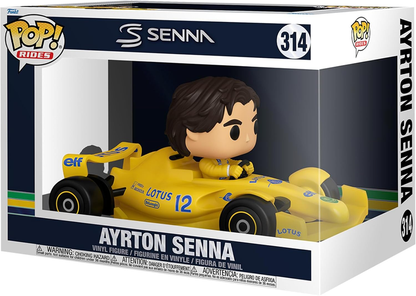 Funko POP! Rides Super Deluxe: Lotus - Ayrton Senna 314 - Collectable Figure