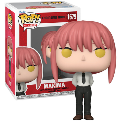 Funko Pop Chainsaw Man Makima #1679 Animation Anime Vinyl Figure