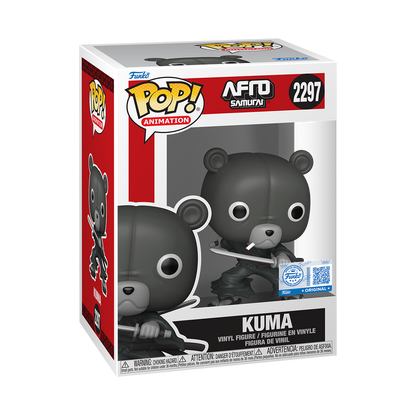 Funko Pop Afro Samurai Kuma # 2297 Exclusive Anime Vinyl Figure UK + Protector