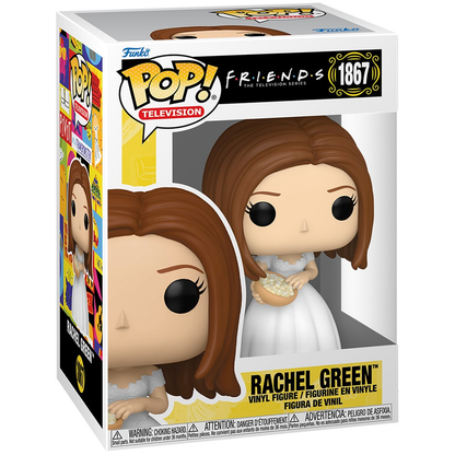 Funko Pop Friends Rachel Green Wedding Dress #1867 Television Vinyl Figure UK