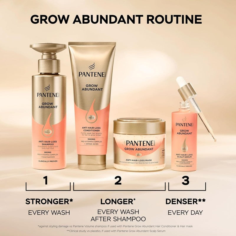 Pantene Grow Abundant Anti-Hair Loss Scalp Serum 60Ml. Grow Thicker