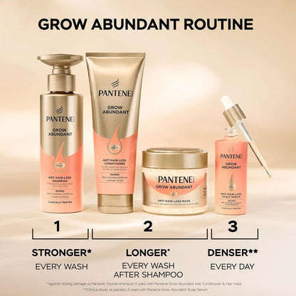 Pantene Grow Abundant Anti-Hair Loss Scalp Serum 60Ml. Grow Thicker
