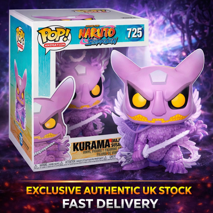 Funko Pop Naruto Shippuden Kurama Susanoo 725 6” Exclusive Anime Vinyl+Protector