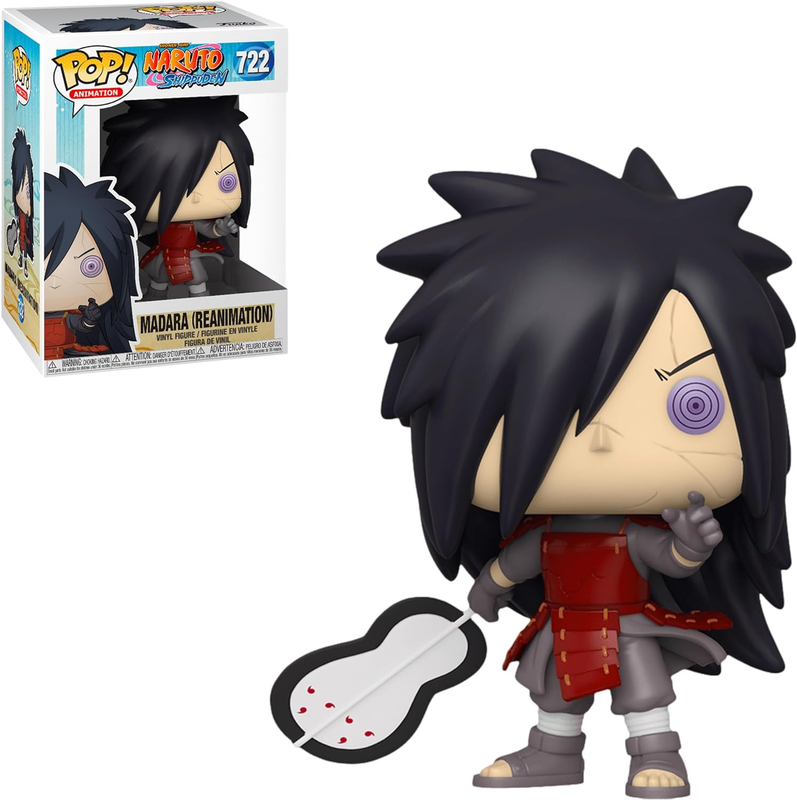 Funko Pop Madara Reanimation # 722 Naruto Shippuden Exclusive Anime Vinyl Figure