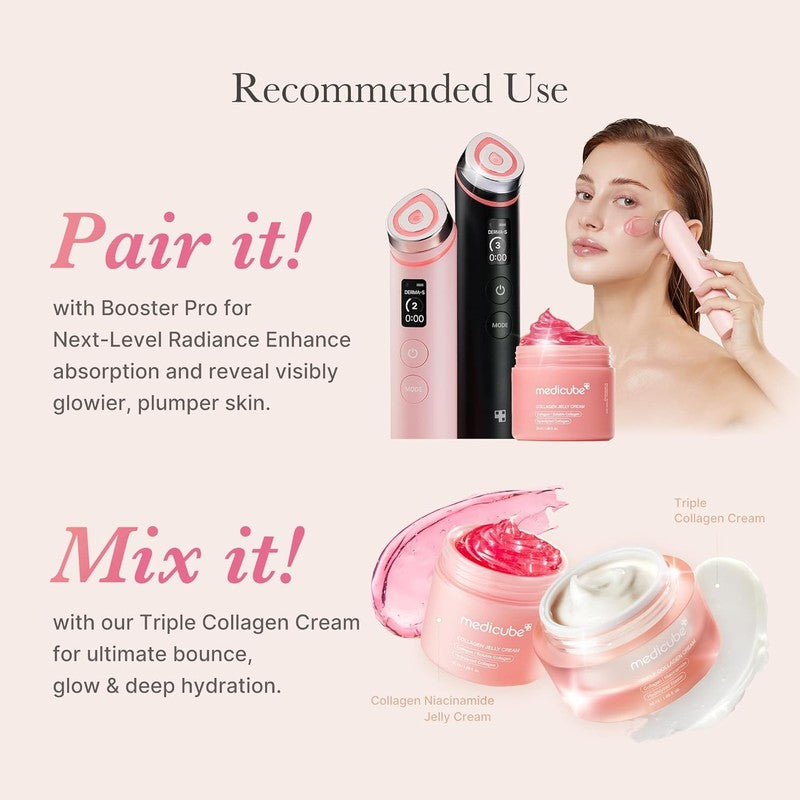 Medicube Collagen Jelly Cream- Niacinamide Collagen  Hydration  Korean Skincare