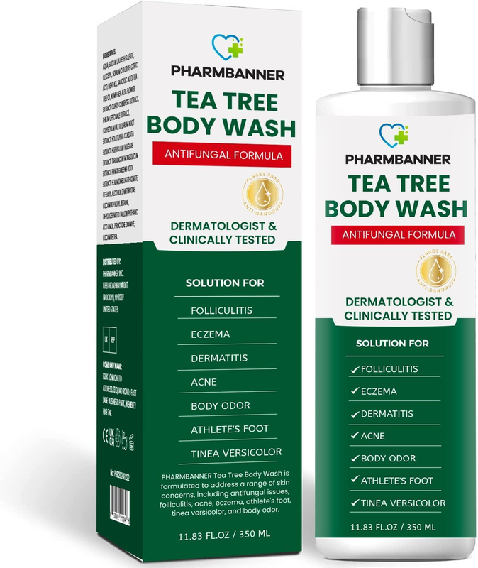 PHARMBANNER Folliculitis & Seborrheic Dermatitis Shampoo – Anti-Dandruff, Psoria