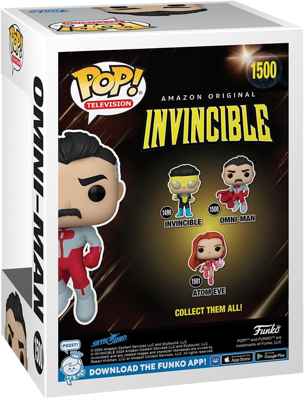 Funko POP! Television: Invincible - Omni-Man # 1500 - Collectable Vinyl Figure
