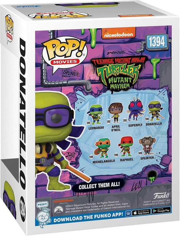 Funko Pop! Movies: Teenage Mutant Ninja Turtles -  (TMNT) ) Donatello # 1394