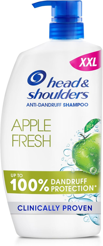 Head & Shoulders Apple Fresh anti Dandruff Shampoo, 1000Ml FOR ALL Hair types