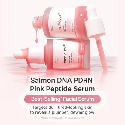 Medicube PDRN Pink Peptide Serum Salmon DNA Korean Skincare Glow Genuine KBeauty
