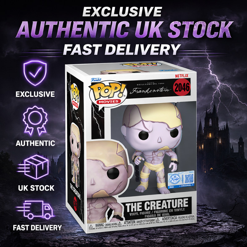 Funko Pop Frankenstein Creature 2046 Exclusive Movies Collector Vinyl -Protector