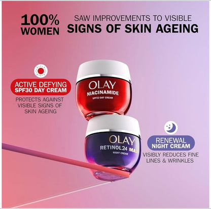 Olay Regenerist Niacinamide Day Cream Face Moisturiser Anti Ageing SPF 30 50ml